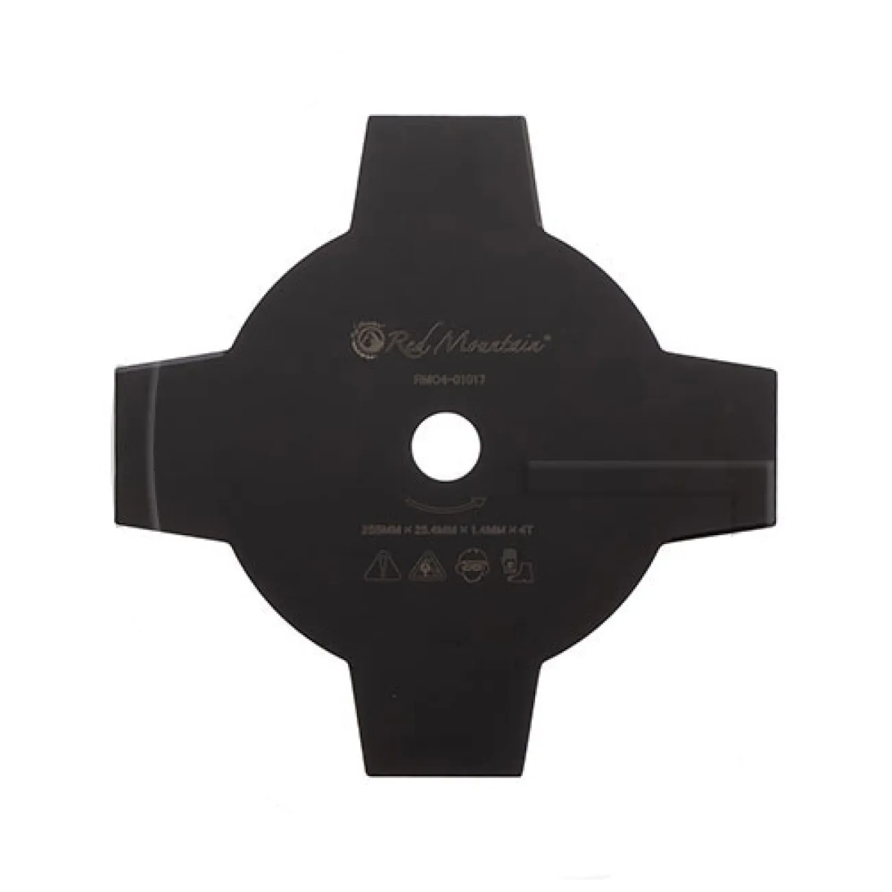 Disc Motocoasa, Grosime Lama 3 mm, Diametru Central 25.4 mm, Lungime Lama 300 mm, 4 Dinti, Red Mountain