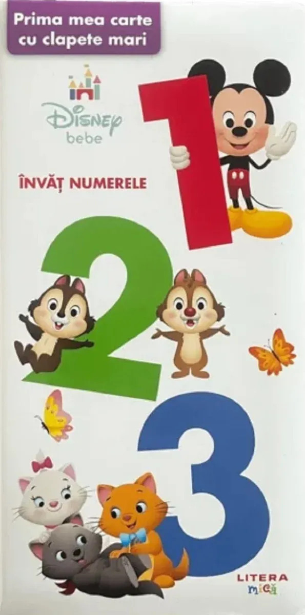 Disney Bebe, 123, Prima mea carte cu clapete mari