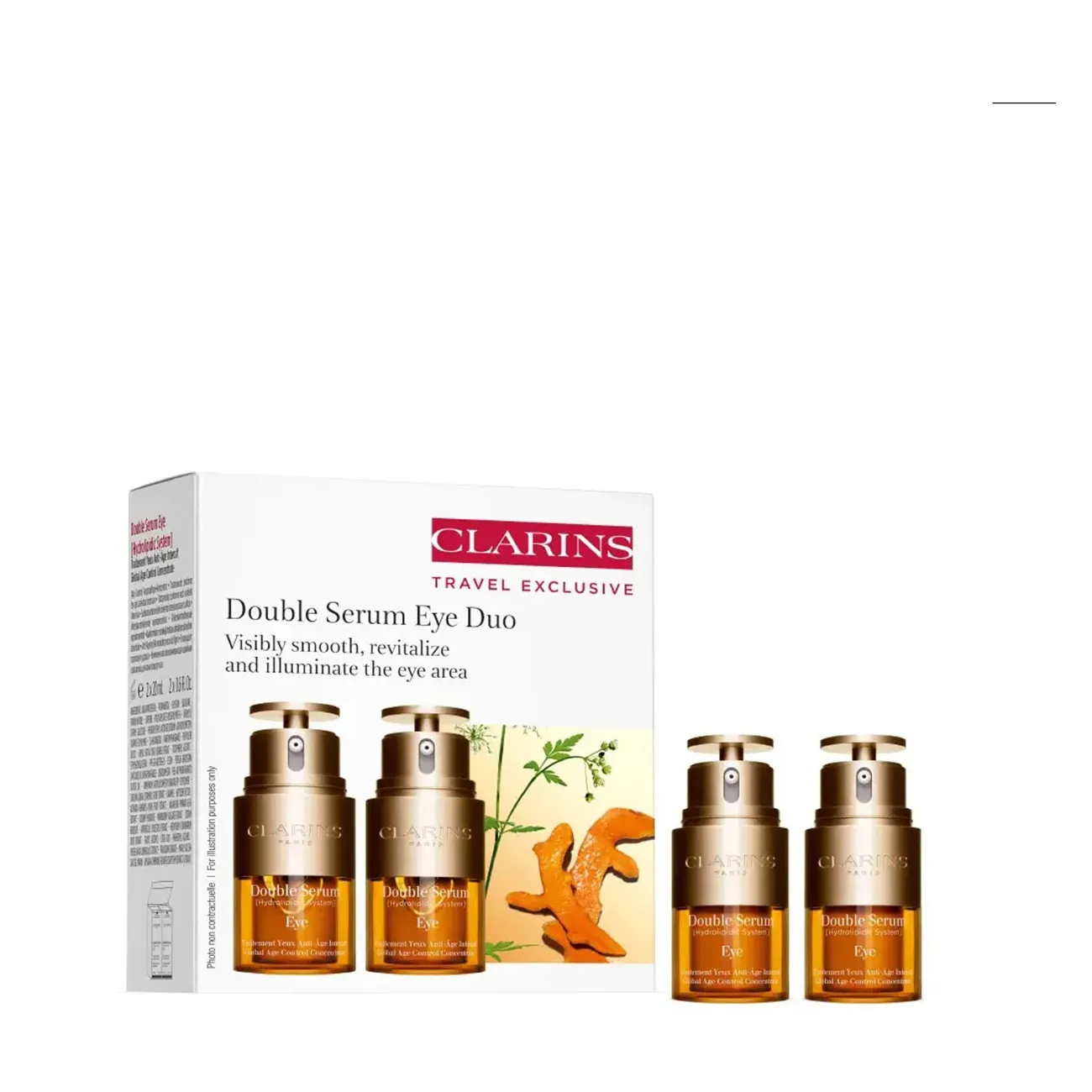 Double serum travel set  40 ml