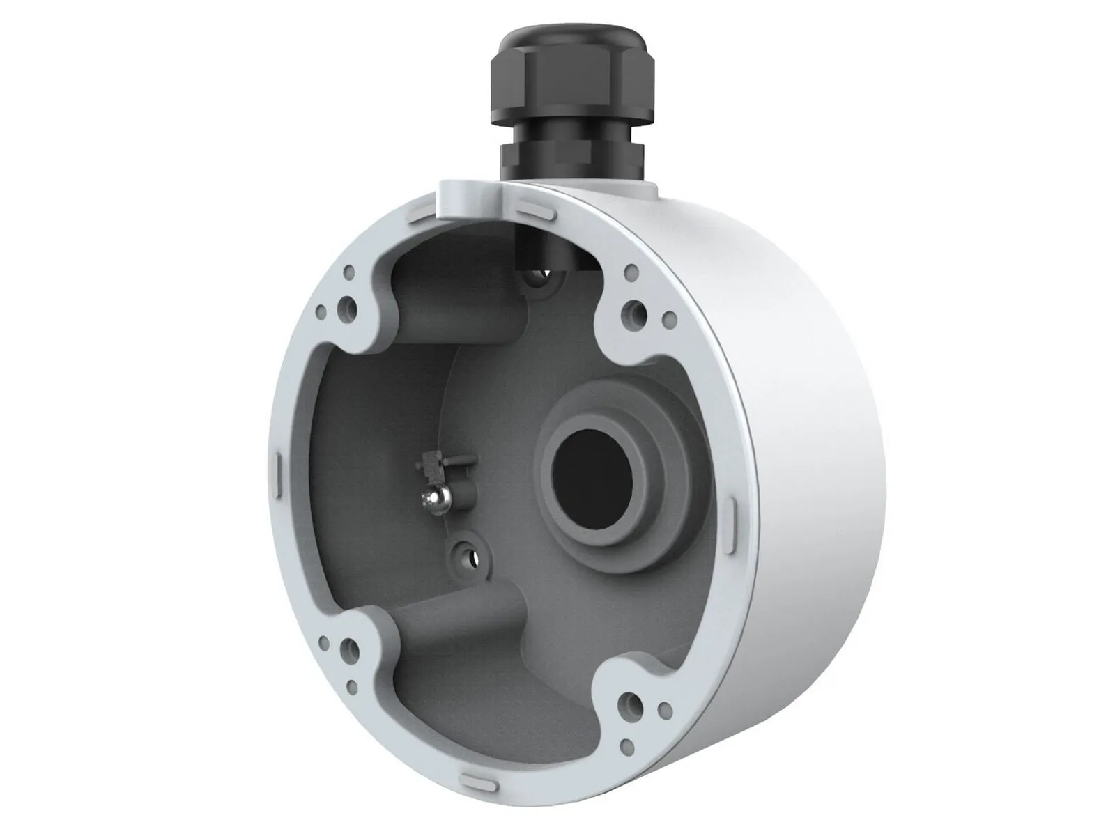 Doza de jonctiune pentru camere de supraveghere, Tiandy TC-P34AM-V4_V2.0, metal alb