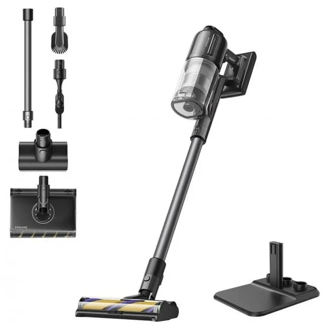 Dreame Aspirator vertical Dreame R20 Ultra Aquacycle, 540W, 120000 rpm, Automat, Eco, Turbo, Negru