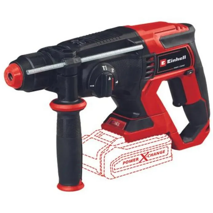 Einhell Ciocan rotopercutor pe acumulator Einhell Expert TE-HD 18/20 Li-Solo Power X-Change, 18 V, 1.8 J, 20 mm grosime diametru maxim gaurire, 4.750 rata de impact, SDS-Plus, fara acumulator/incarcator
