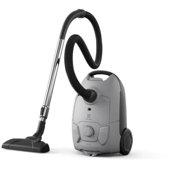 Electrolux Aspirator cu sac Electrolux Seria 3, Filtru HEPA, 203 W, Reglaj putere, Gri