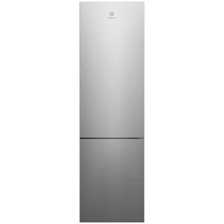 Electrolux Combina frigorifica Electrolux ENT7MD36X, Capacitate 363 l, Multi Flow, Control electronic, Iluminare LED, Usi reversibile, Clasa D, H 202 cm, Inox