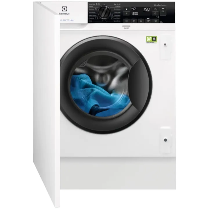 Electrolux Masina de spalat rufe incorporabila Electrolux EW8F348SCI, 8 kg, 1400 rpm, Motor Inverter MagnetPermanent, Clasa A, Wi-FI, SteamCare, Display LED