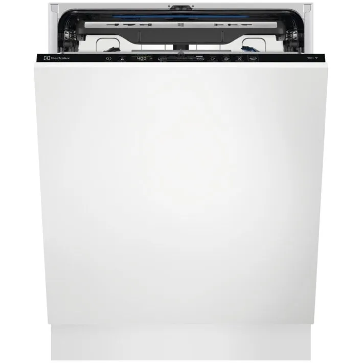 Electrolux Masina de spalat vase incorporabila Electrolux EEM69410W, 15 seturi, 8 programe, MaxiFlex, AirDry, QuickSelect, WiFi, Afisaj digital, Clasa C, Motor inverter, 60 cm, Alb