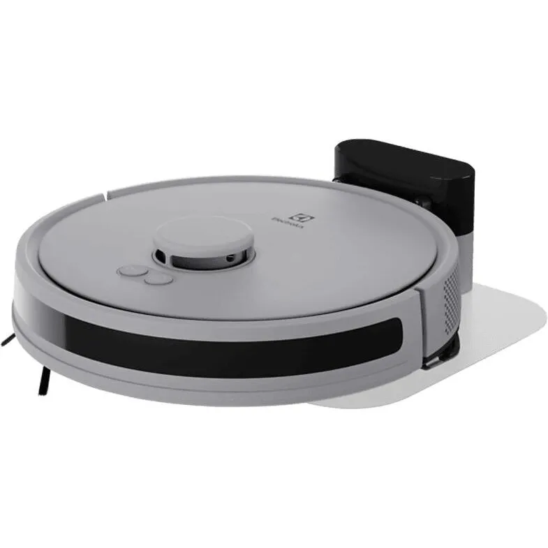 Electrolux Robot de aspirare Electrolux ER71HW1UG, aspirator si mop, tehnologie LiDAR, WI-FI, app Electrolux, 4000Pa, baterie 3200mAh, 46 Wh, 4 viteze, autonomie pana la 140 minute, rezervor apa / praf 280 ml, gri inchis