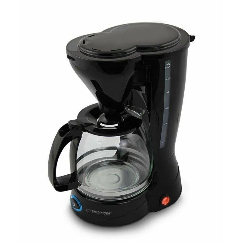 ESPERANZA Cafetiera Esperanza Liberica EKC009, 800W, 1.5L, Negru