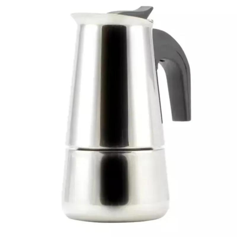 Espressor Manual din Otel Inoxidabil, 2 Persoane, Perfect Home