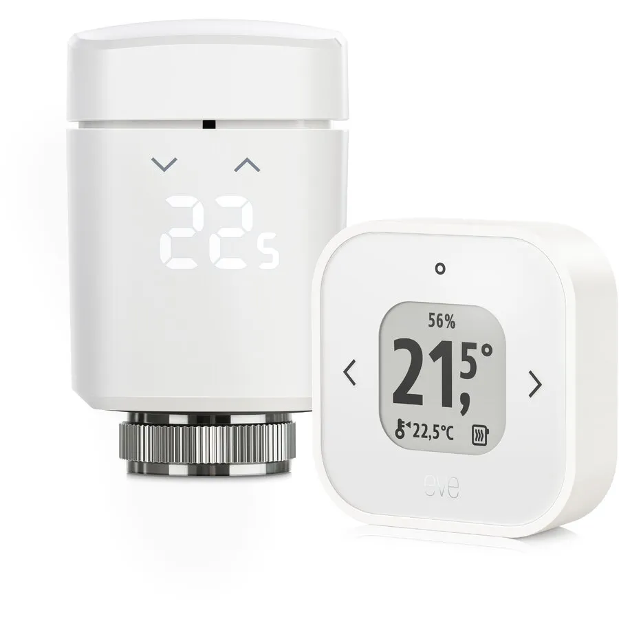 EVE Pachet Eve Thermo Confort cu termostat si cap termostatic Eve, Alb