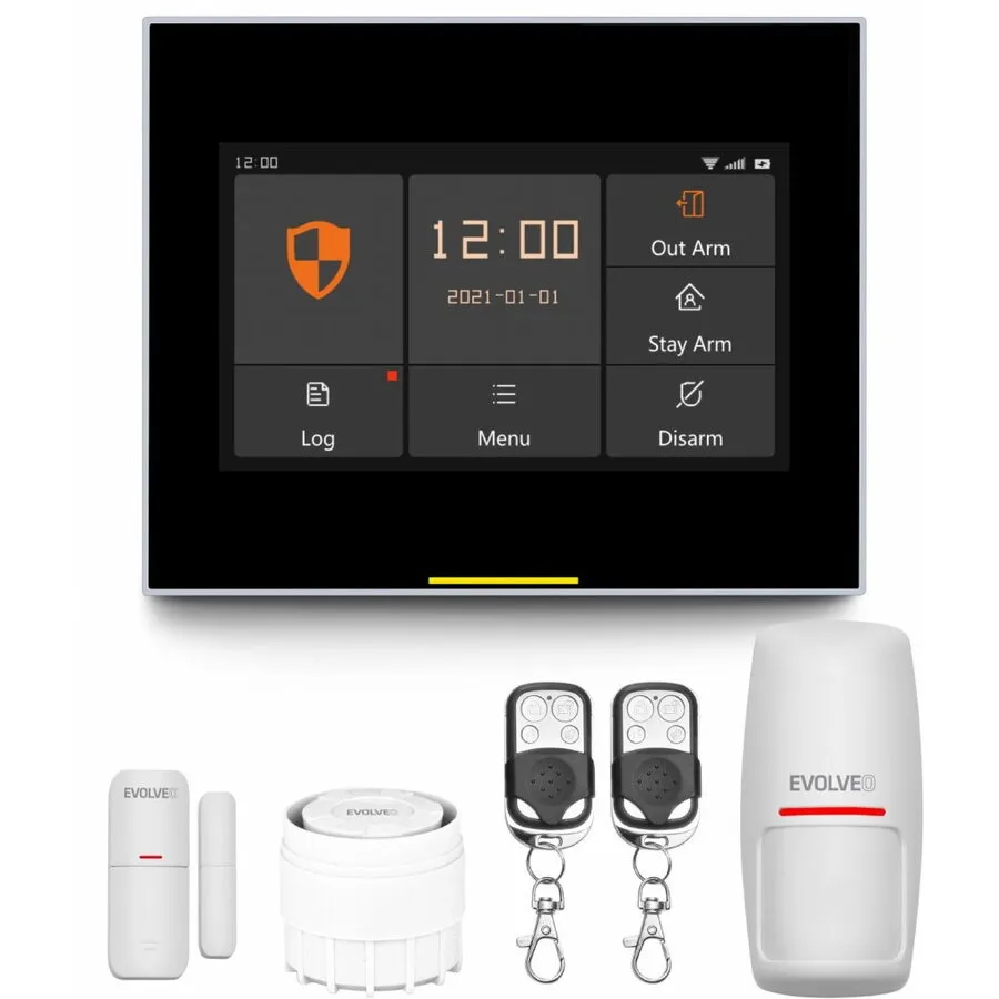 Evolveo Alarma inteligenta EVOLVEO Alarmex Pro, fara fir, Wi-Fi, GSM