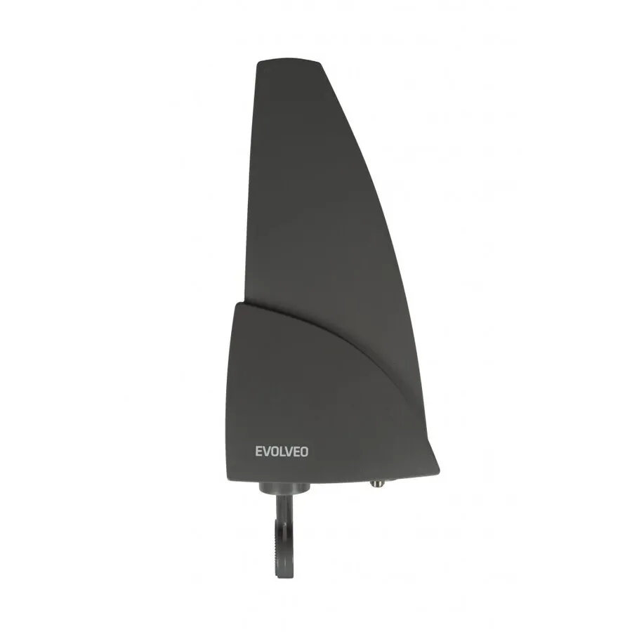 Evolveo Antena exterioara activa EVOLVEO Shark, receptie DAB+/DVB-T2, filtru LTE, 4G, 5G