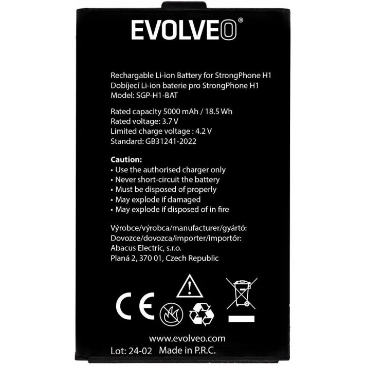Evolveo Baterie originala EVOLVEO StrongPhone H1, 5000 mAh