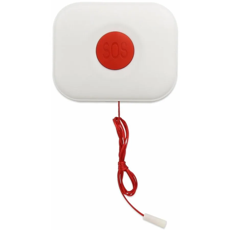 Evolveo Buton de urgenta smart, Evolveo, Compatibil cu Smart Life, Indicator LED, Rosu-Alb