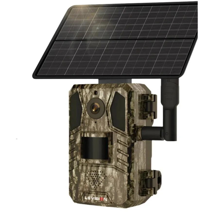 Evolveo Camera de supraveghere Solara Evolveo StrongVision Solar 4G, pentru vanatoare, 4G, APP, 2–14 MP, Raza iluminare IR pana la 20 m
