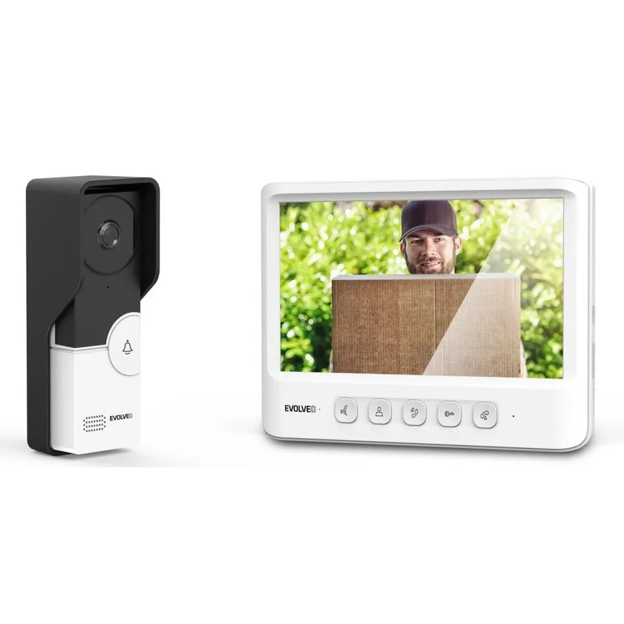 Evolveo Interfon video EVOLVEO DoorPhone IK06, kit cu memorie si display color