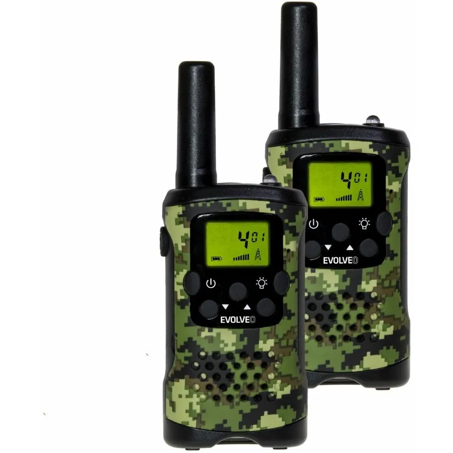 Evolveo Set de 2 statii radio EVOLVEO FreeTalk XM2-2, walkie-talkies, fara baza reincarcabila