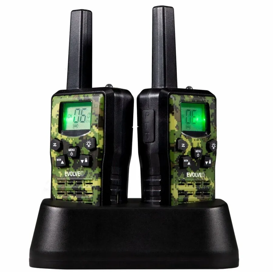 Evolveo Statie emisie-receptie EVOLVEO FreeTalk 2W, PMR cu putere de 0,5 si 2 W, walkie-talkies