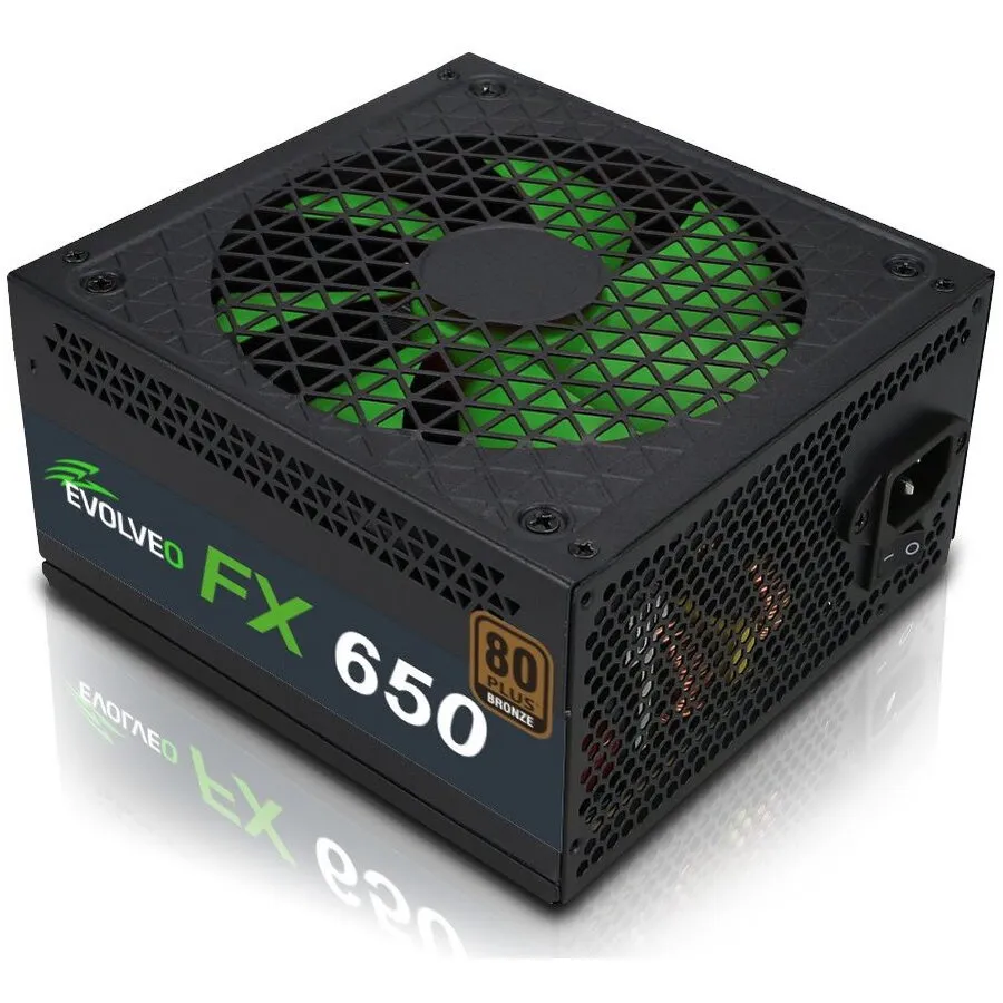 Evolveo Sursa de alimentare EVOLVEO FX 650, 650 W ATX, 14 cm, silentios, 80+, Bronze