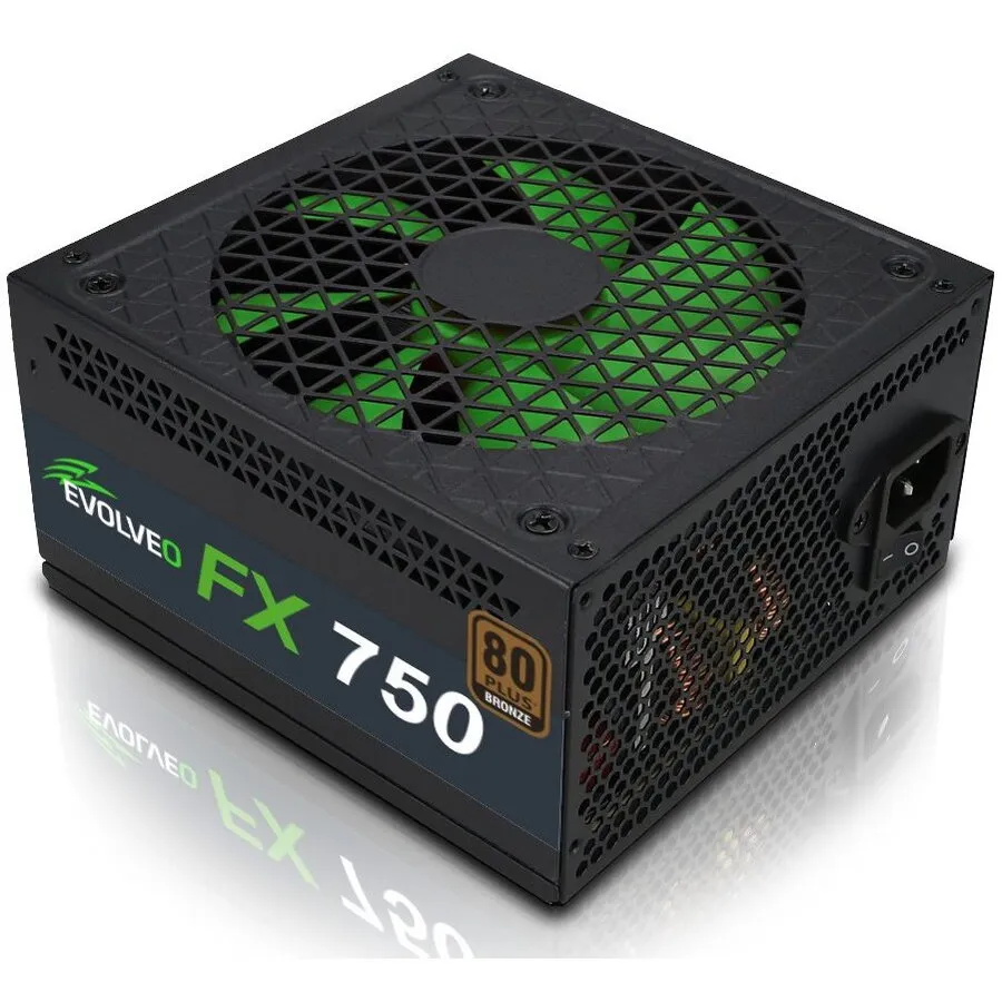 Evolveo Sursa de alimentare EVOLVEO FX 750, 750 W ATX, 14cm, silentios, 80+