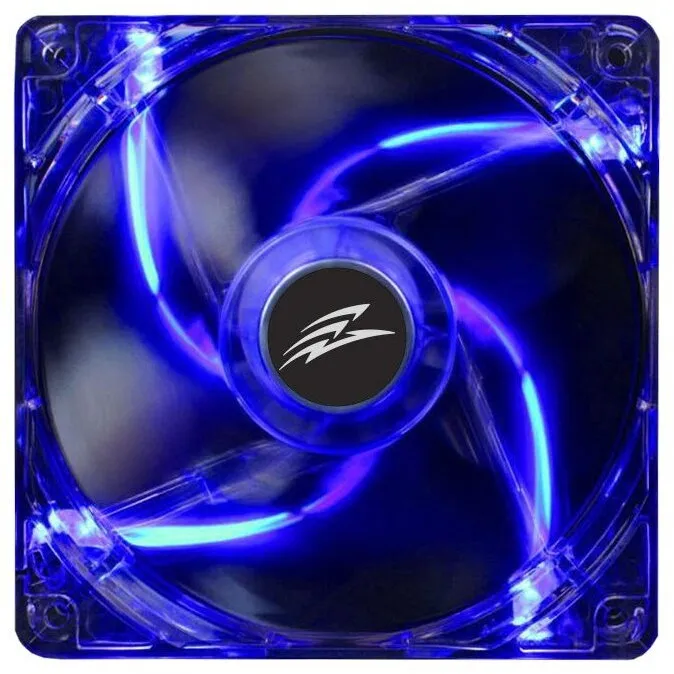 Evolveo Ventilator EVOLVEO 12L1BL, de 120 mm, 4 LED-uri albastre, 3pin