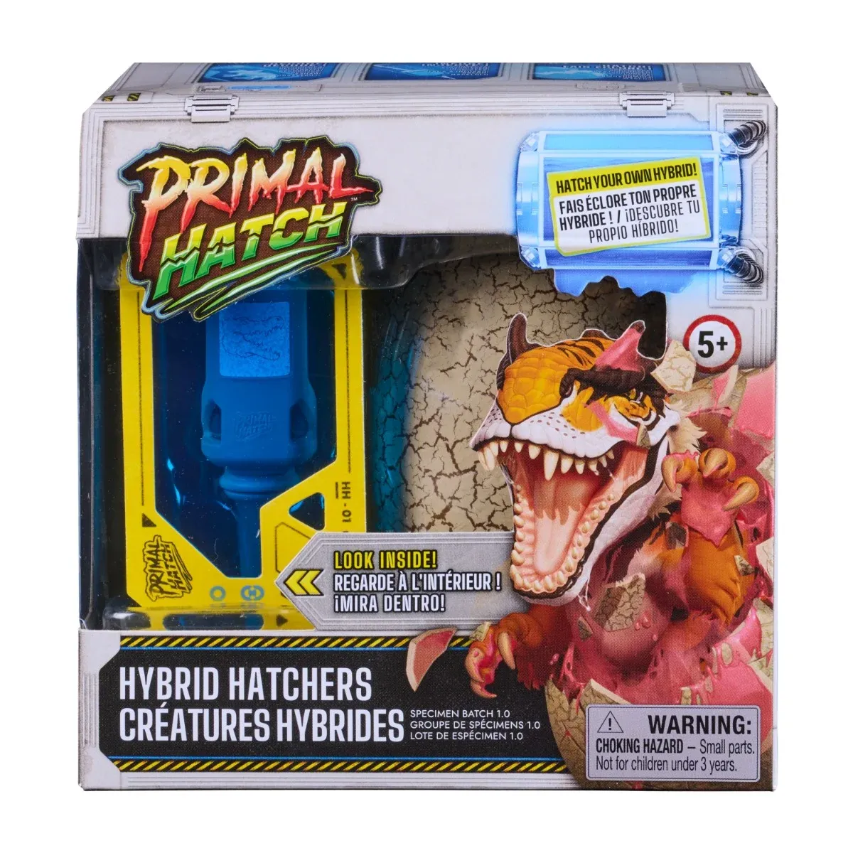 Figurina dinozaur surpriza, Primal Hatch, Hybrid Hatchers, 6075091