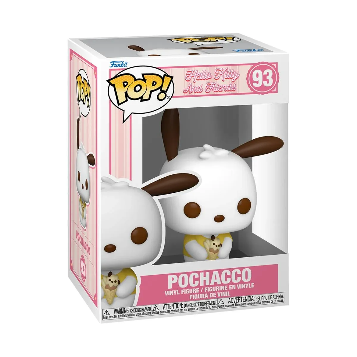 Figurina Funko Pop, Hello Kitty and Friends, Pochacco cu inghetata