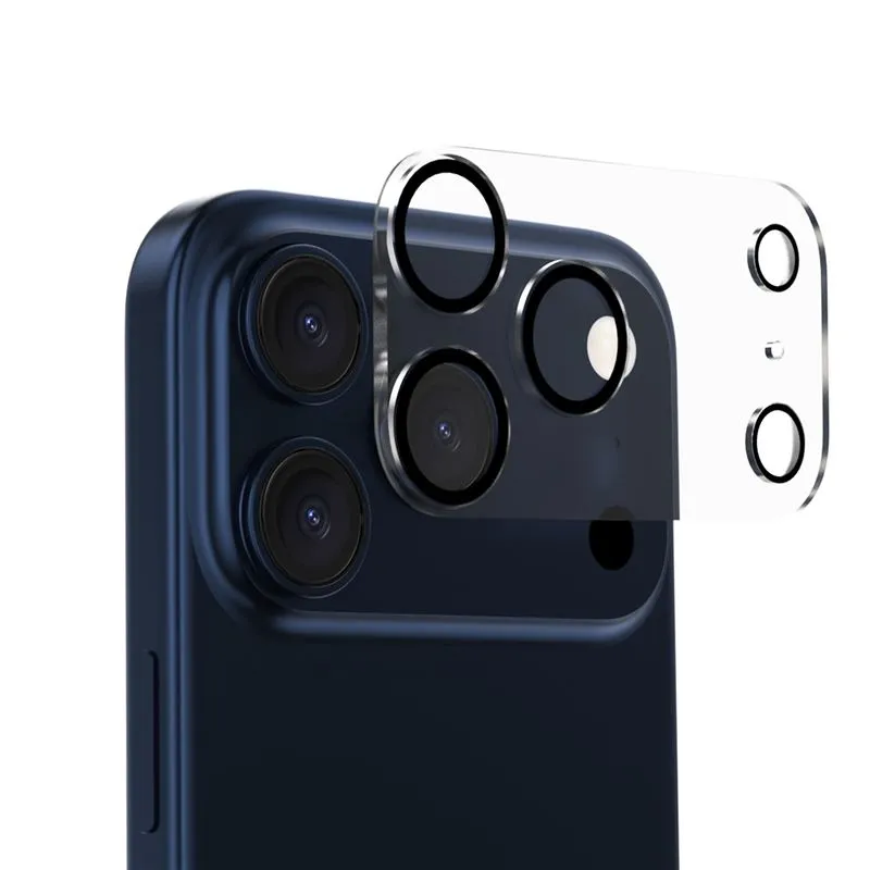 Folie protectie camera foto Mobile Origin Easy Lens compatibila cu iPhone 17 Pro Max, Transparent