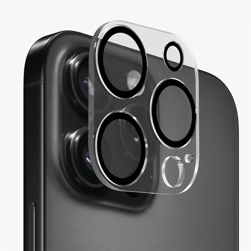 Folie sticla camera foto Mobile Origin Easy Lens compatibila cu iPhone 14 Pro / 14 Pro Max Clear