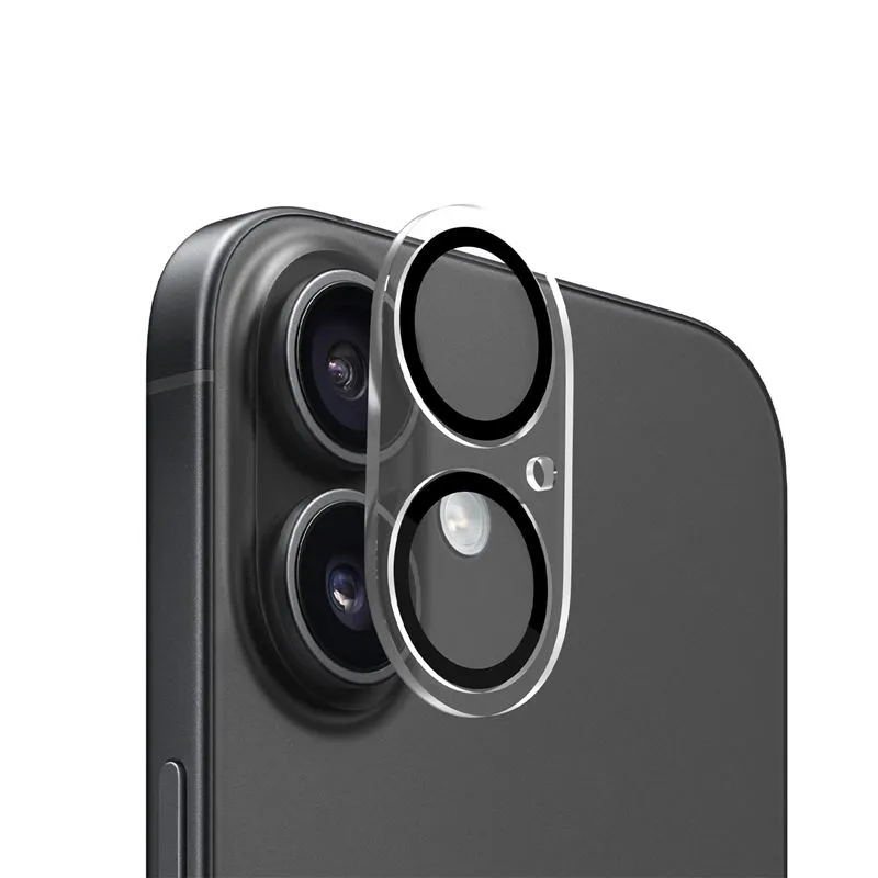 Folie sticla camera foto Mobile Origin Easy Lens compatibila cu iPhone 17, Transparent