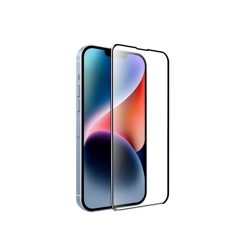 Folie sticla Mobile Origin EasyGlass compatibila cu iPhone 13 / 13 Pro / 14 / 16e Black
