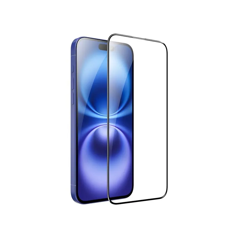 Folie sticla Mobile Origin EasyGlass compatibila cu iPhone 15 / 16 Black