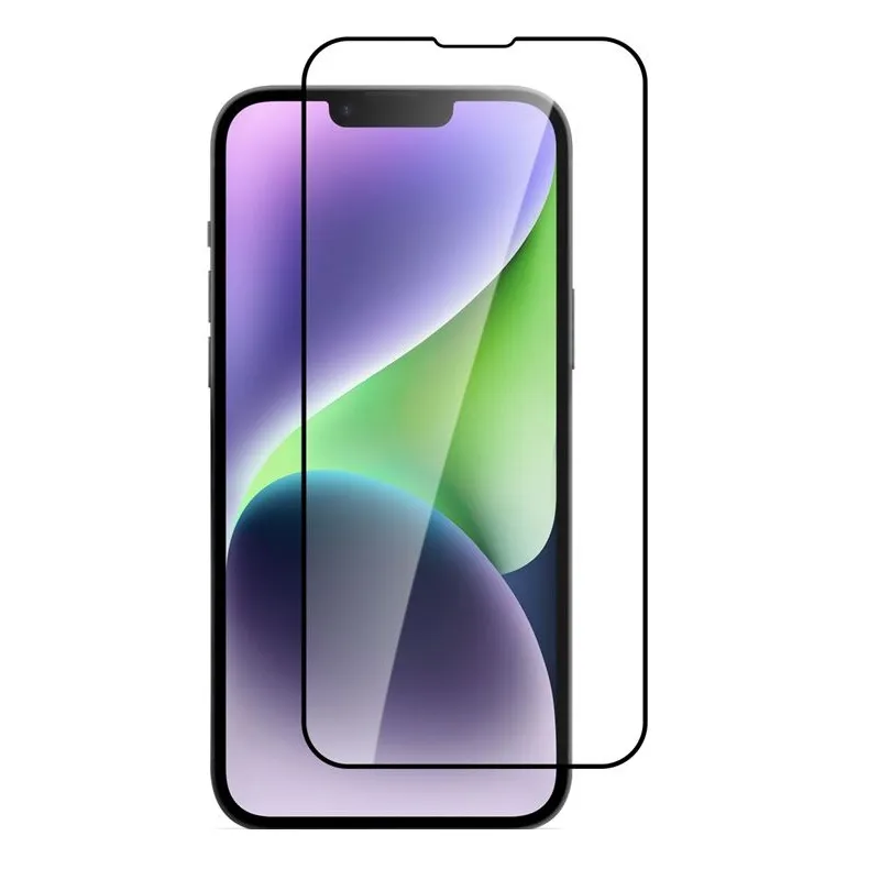 Folie sticla transparenta Sapphire cu sistem de montare Mobile Origin Screen Guard compatibil cu iPhone 14 Plus / 13 Pro Max