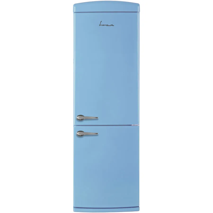 Fram Combina frigorifica Fram FC-VRR341BLE++, 340L, Clasa E, H 186 cm, Albastru
