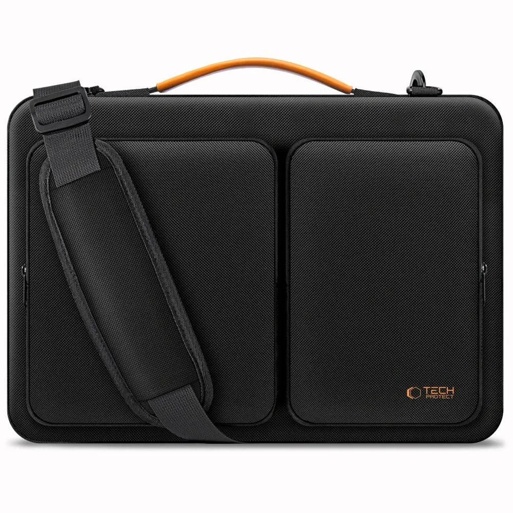 Geanta TECH-PROTECT Defender Bag compatibila cu laptop 13/14 inch, Black