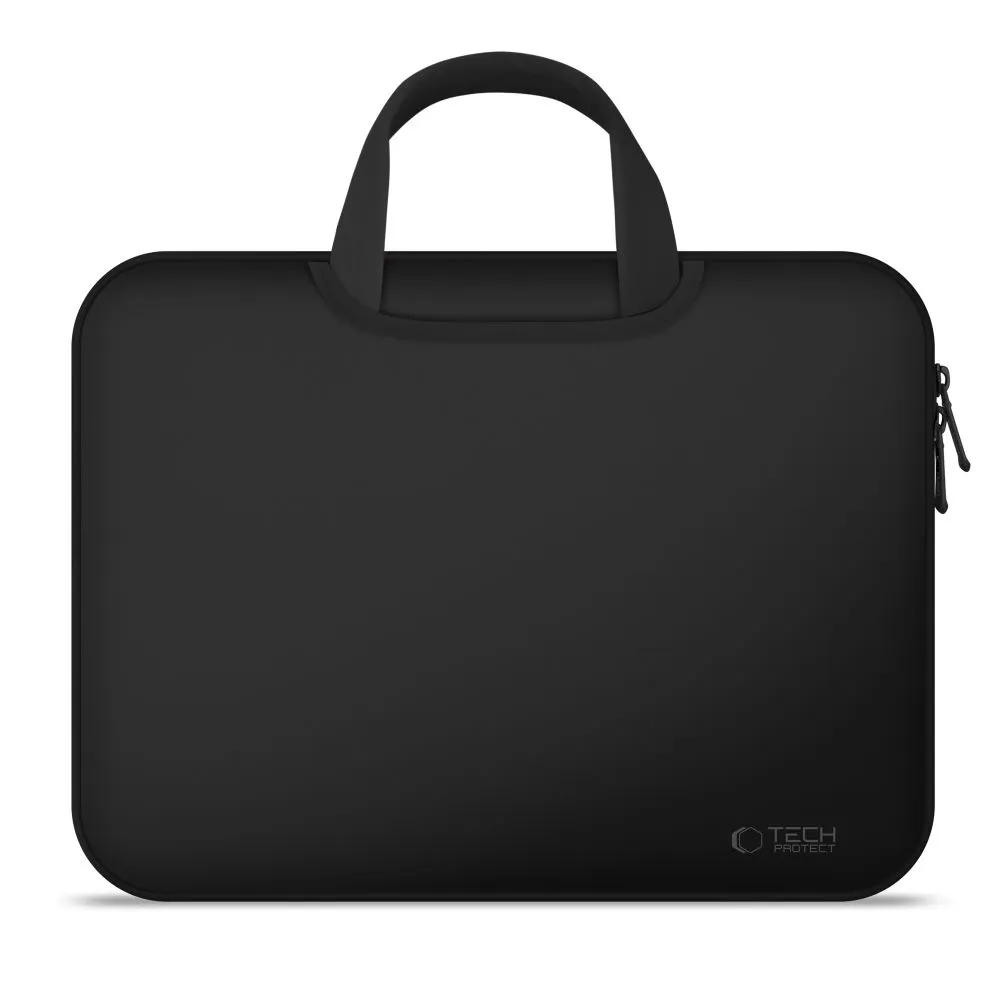 Geanta TECH-PROTECT Neopren Bag compatibila cu laptop 13/14 inch Black