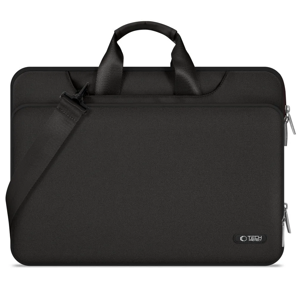 Geanta TECH-PROTECT Pocket Bag compatibila cu laptop 15/16 inch Black