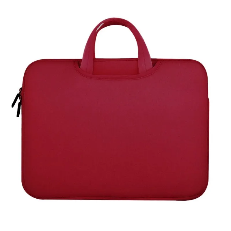 Geanta universala laptop 14 inch rezistenta la stropire din neopren, Rosu