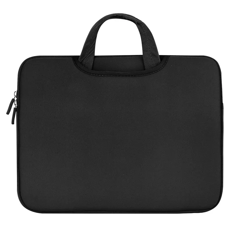 Geanta universala laptop 14 inch, Waterproof, Neopren, Negru