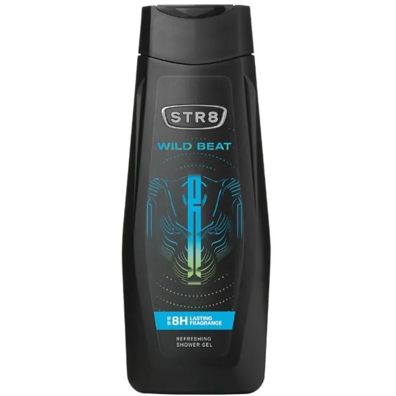 Gel de Dus STR8, Wild Beat, Barbati, 400 ml