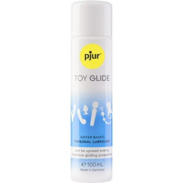 Gel lubrifiant Pjur - Toy Glide, pentru utilizarea cu jucarii erotice, pe baza de apa, 100 ml
