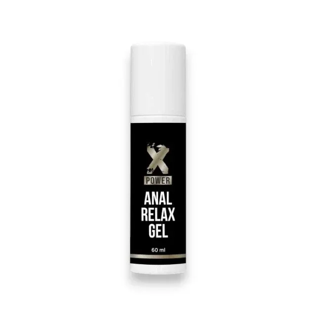 Gel lubrifiant premium Anal Relax Gel XPower, pentru relaxare anala pe baza de apa, 60 ml