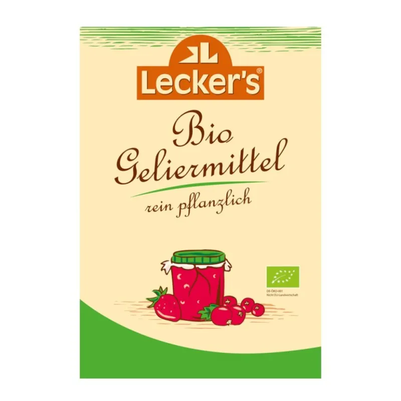 Gelatina Bio pe Baza de Plante, Leckers, 30 g