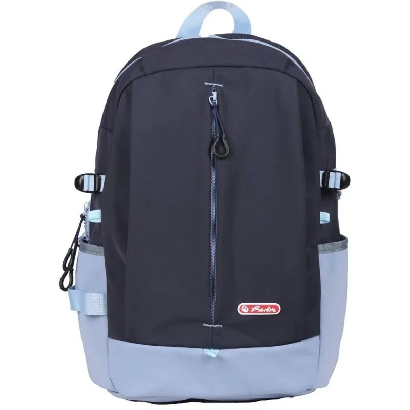 Ghiozdan Ergonomic Sport, Albastru Inchis / Deschis, 44 cm Inaltime, 31 cm Latime