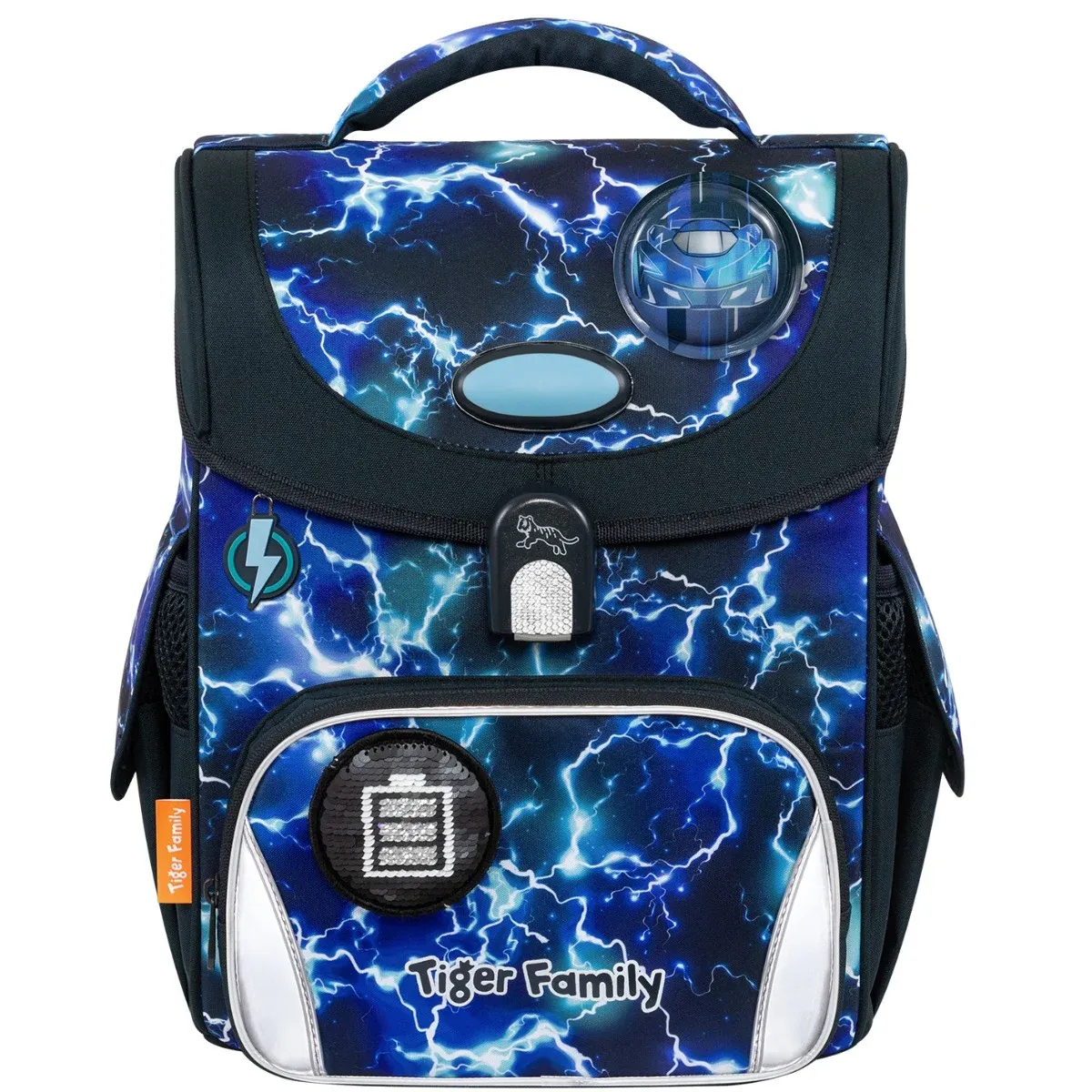 Ghiozdan neechipat, Tiger Family, Jolly, Lightning Strike, Go Green