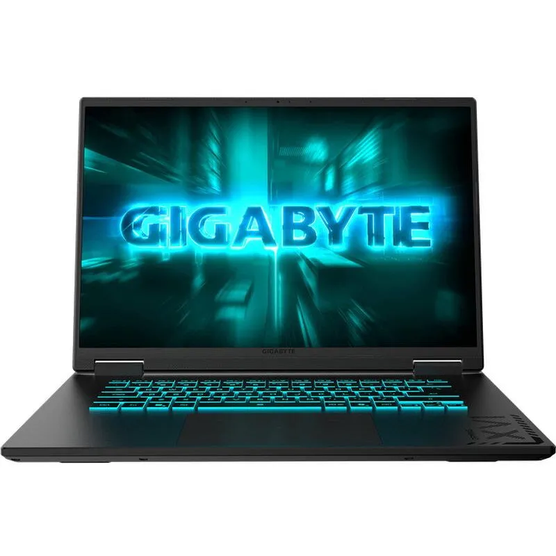 Gigabyte Laptop Gaming GIGABYTE A16 3TH, Procesor AMD Ryzen™ 7 260 pana la 5.10 GHz, 16 inch, WUXGA 165Hz, 16GB RAM, 512GB SSD, nVidia GeForce RTX 5050 8GB, Free Dos, Negru