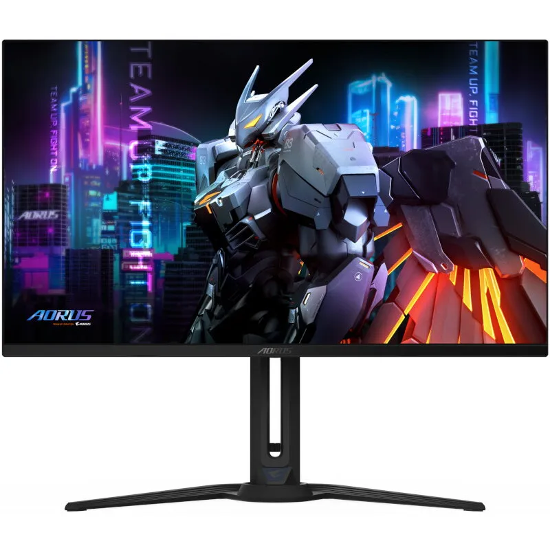 Gigabyte Monitor LED GIGABYTE Gaming FO32U 31.5 inch UHD QD-OLED 0.03 ms 165 Hz USB-C HDR FreeSync Premium Pro, Negru