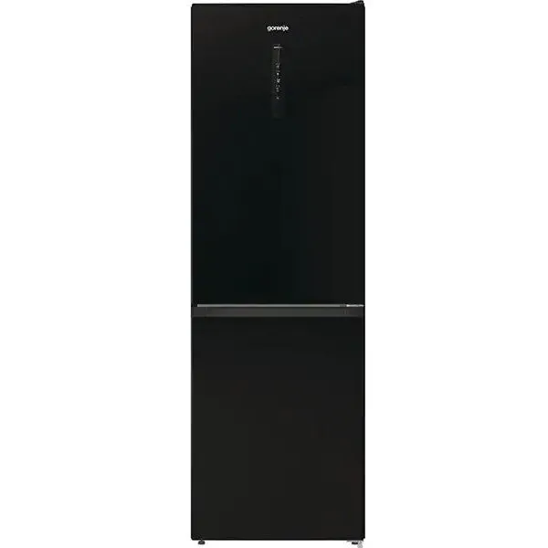 Gorenje Combina frigorifica GORENJE NRK6192ABK4, No Frost Plus, 300 l, H 185 cm, Clasa E, Negru