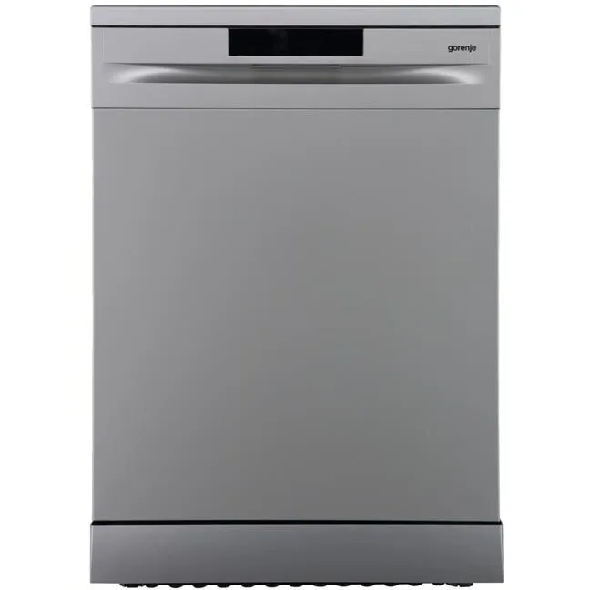 Gorenje Masina de spalat vase independenta Gorenje GS620C10S, clasa energetica C, TotalDry, 14 seturi de vase, 3 cosuri, AquaStop, Inox
