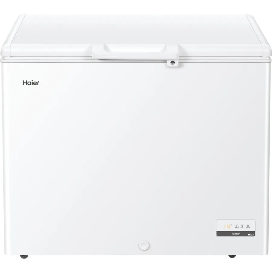 HAIER Lada frigorifica Haier HCE301E, 300 l, Clasa E, Control electronic, Lumina LED, Alb